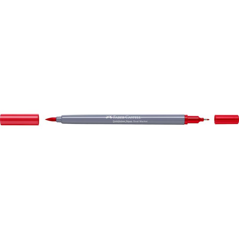 Faber-Castell Goldfaber Aqua Dual Marker 121 geraniumrot hell